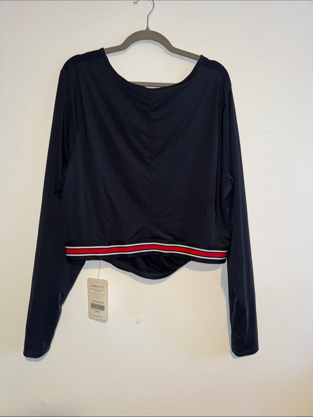 Fabletics Fabletics Eco-Conscious Front Twist Long-Sleeve Top, Size 3X